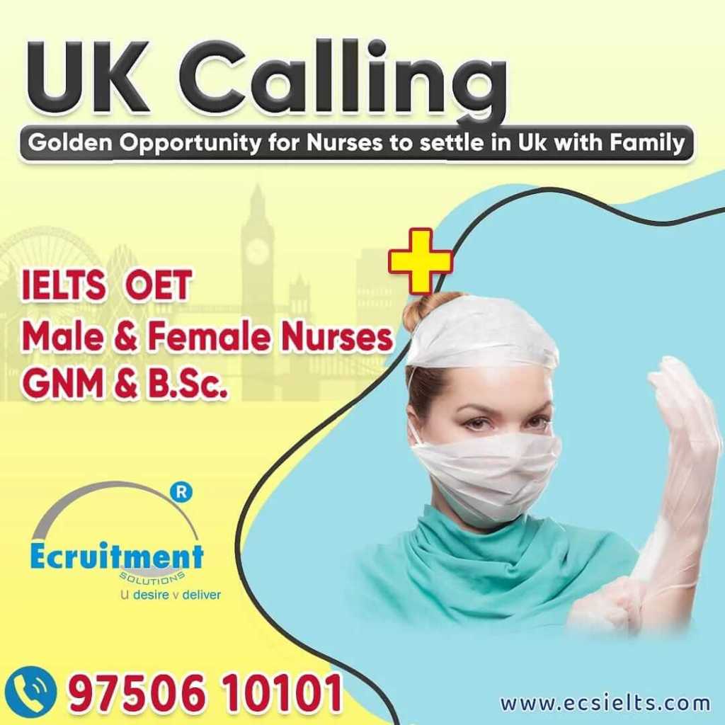 UK Nurses Jobs  in Tambaram,KK Nagar,Vadapalani